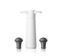 Vacu Vin Wine Saver Original avec 2 Bouchons sous Vide - Pompe de Conservation de vin Blanc pour Bouteilles - Fermeture hermétique pour Garder Le vin Frais - Extracteur d'air Manuel - Bouchons