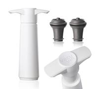 Vacu Vin Wine Saver Pompe avec 2 x Bouchon sous Vide Noir Weiß