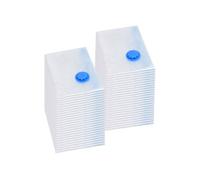 50x Sacs de Voyage sous Vide Sacs de Vêtements Sac de Rangement Stockage Sac d'Economie d'Espace Maison de Déménagement 120x70 cm