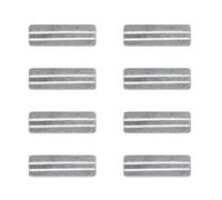 VACUER CleanTouch™ - Lot de 8 Microfibres Officielles 100% Polyester pour K1-Pro - Recharges Haute Densité, Lavables 60°C, Ultra-Absorbantes, Compatibles Serpillière Plate