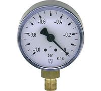 vacuometre diametre 50, 1/8" dessous -1-0 bar