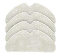 Vacuum accessories, Lot de 4 lingettes de rechange for aspirateurs robots Dreame D10S, D10S PRO, D9 Max et F9 PRO, lavables et réutilisables,Replace the dust cover