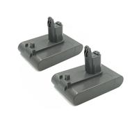 Vacuum Cleaner Battery 22.2V 3000mAh Li-ion Rechargeable,Compatible For Dyson,DC31 DC34 DC35 DC45 DC44 Animal TYPE B(2 Batteries)