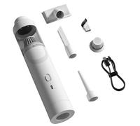 Vacuum de véhicule portable - Débrancher à poussière sans fil, souffleur d'air compact | La machine de nettoyage légère capture la saleté avec des accessoires pour meubles pour le meuble de coiffure p