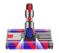 vacuum head replacement, Tête D'aspirateur De Rechange Compatible Avec Les Moteurs Dyson V7, V8, V10, V11 Et V15, Tête De Nettoyage À Rouleau Souple Et Brosse À Double Rouleau.,for Carpets & Hard Flo
