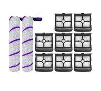 Vacuum Mop Accessories Roller Brush Hepa Filter Replacement Parts,Compatible for Narwal S20 Pro, Compatible for Rowenta X-Clean 10,(1set f)