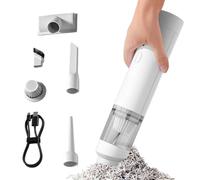 Vacuum Portable Pour La Voiture - Construction D'aspiration Sans Fil | Dispositif De Nettoyage À Main | Conception Compacte Du Déchaînement | Thème De Détail Automatique | Outil De Retrait Des Débris