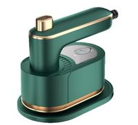 Vacuum Steamer for Clothes, Foldable Travel Size Steamer for Clothes, Handheld Portable Steam Iron, 10s Fast Heating Powerful Wrinkle Remover with Rotating Handle (YD023-green,UK)