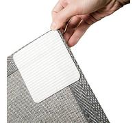 Vacuum Tech Lot de 8 coussinets antidérapants lavables pour tapis : gardez votre tapis en place et rendez les coins plats et décollez facilement