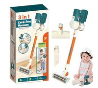 Vacuum Toy - Kids Toy Vacuums Cleaner That Really Works | Electric Role Play Cleaning Toys with Music and Lights | ABS Simulation Vacuum Cleaner for Kids | Pretend Play Toys