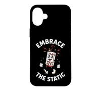 Vacuum Tube Audiophile Vintage Embrace The Static Art Coque pour iPhone 16 Plus