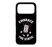 Vacuum Tube Audiophile Vintage Embrace The Static Art Coque pour iPhone 17 Pro Max