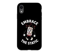 Vacuum Tube Audiophile Vintage Embrace The Static Art Coque pour iPhone XR