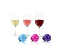 Vacu Vin Bouchons stoppeurs 08850606 Set de 3 Multicolore