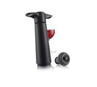 Pompe noire et 1 bouchon à vin - Vacuvin