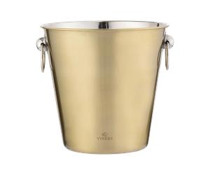 Vacuvin Seau à Champagne Viners aspect laiton