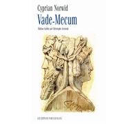 Vade mecum - Cyprian Kamil Norwid - Noir Sur Blanc - broché - Poésie