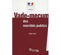 Vade-mecum des marchés publics