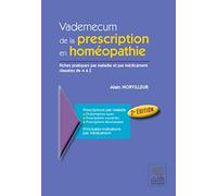 Vademecum De La Prescription En Homéopathie