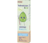 Vademecum Dentifrice Enfant Junior 6 Ans et Plus, Arôme Naturel de Menthe, Certifié Bio, Sans Fluor, 99% d'Ingrédients d'Origine Naturelle, 50ml