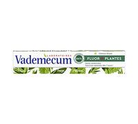 Vademecum - Dentifrice - Fluor et Plantes - Thym Sauge Mélisse - Dents renforcées - Gencives apaisées dès 7 jours - 98% d'ingrédients d'origine naturelle - Formule Végane - Tube de 75 ml