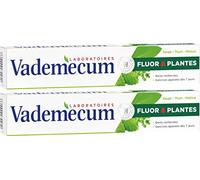 Vademecum - Dentifrice - Fluor et Plantes - Tube 75 ml - Lot de 2