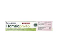 VADEMECUM - Dentrifrice Homéophytol Tube 75Ml - Lot De 4 - Vendu Par Lot
