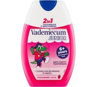 Vademecum, Junior, dentifrice 2 en 1 à la fraise, 75 ml