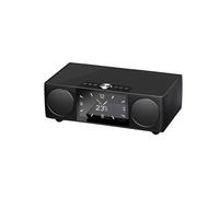 VÃdeo Bluetooth Speaker Theater K-Song Record Sound Music System com AUX USB TF Despertador RÃ¡dio FM Display LED Preto