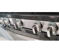 Vadiff Lot de 5 verrous de sécurité en silicone épais pour cuisinière à gaz - Gris