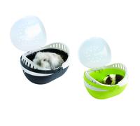 Vadigran boîte de transport rongeur "ELMO" medium 30,5 x 24,5 x 20,5 cm vert