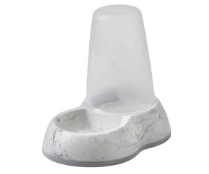 Vadigran Distributeur de nourriture "Loop" couleur marbre 1,5 l