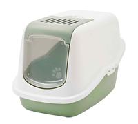Vadigran litière pour chat "Nestor" botanique verte 56 x 39 x 38,5 cm