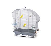 Vadigran Savic Ellipse 50 Cage pour Petit Oiseau Argent 70 x 36 x 75 cm