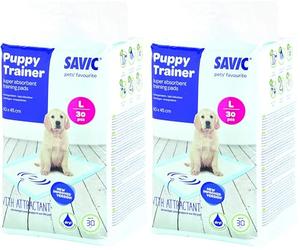 Vadigran Savic Puppy Trainer Pads pour Chien 60 x 45 cm 30" (Lot de 2)
