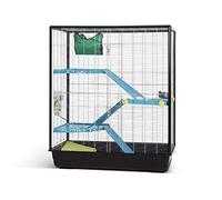 Vadigran Savic Zeno 3 Empire Cage Grand pour Rongeur Chrome 100 x 50 x 116 cm