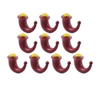 Vadillo Lot de 10 pots de rinçage nasal pour le nez, d'irrigation des sinus, 200 ml