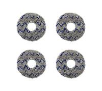 Vadillo Lot de 4 chiffons de rechange pour aspirateur robot Deebot T10 Turbo