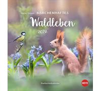 Vadim Trunov: Märchenhaftes Waldleben Postkartenkalender 2027: Der Tierfotograf fängt den Zauber der Waldtiere in seinen atemberaubenden Bildern ein. Süßer Tierkalender 2027.