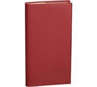 Vadis - 1 Agenda Semainier Italnote S - Couverture Impala Rouge - Mi-Décembre 2025 À Décembre 2026 - Format 8,8 X 17 Cm