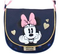Vadobag Sac à bandoulière Minnie Mouse Glitter Love, Marine
