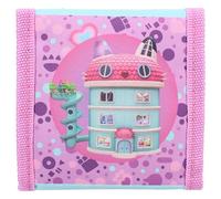 Vadobag Gabby's Dollhouse Unlimited Adventure Portefeuille 10 x 10 x 1 cm - Enfant, unisexe, rose, dessin animé, cuir synthétique, 3 compartiments, fermeture éclair, rose bonbon, 10x10x1 cm, Design :