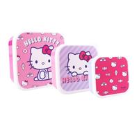 Vadobag Hello Kitty Fresh Boîte à goûter 3 pièces 6 x 12 x 12 cm