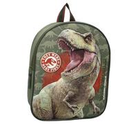 Vadobag JURASSIC WILD Dinosaure T-REX 3D - Sac à dos pour enfants | École | Jardin d'enfants - Couleur verte - dimensions 32x26x11cm, vert, taille unique