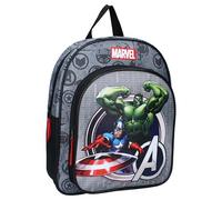 Vadobag Sac à dos Avengers The Incredible, 30 x 25 x 11 cm, Noir , 30x25x11 cm