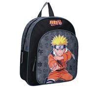 Vadobag Sac à dos NARUTO 135-4062 The Greatest Ninja Naruto - Sac à dos pour enfants | école | maternelle - Couleur Noir - dimensions 30 x 25 x 11 cm, Noir, taille unique