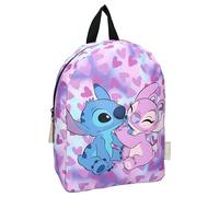 Vadobag Sac à dos STITCH et ANGEL Style Icons de Disney Lilo & Stitch - Sac à dos pour enfants | école maternelle - couleur violette - dimensions 31 x 23 x 9 cm, multicolore, taille unique
