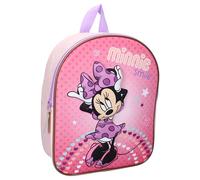 Vadobag Sac à Dos 3D Minnie Mouse Simply Special, Backpack Unisex, Rose, Taille Unique