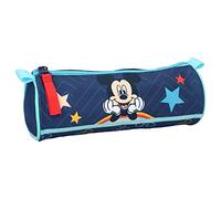 Vadobag Trousse Mickey Mouse I'm Yours to Keep | École - Jardin d'enfants - Dimensions 21 x 7 cm - Bleu - Trousse pour crayons et crayons, Marine, Design :