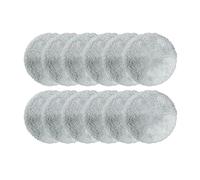 Vadrouille en fibre compatible avec Liectroux le robot nettoyeur de vitres (YW610, HCR-10, HCR-09) - 12 pièces/sac